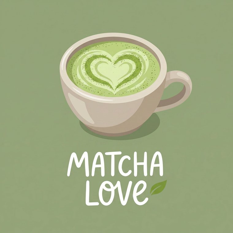 Matcha Love printable digital download art